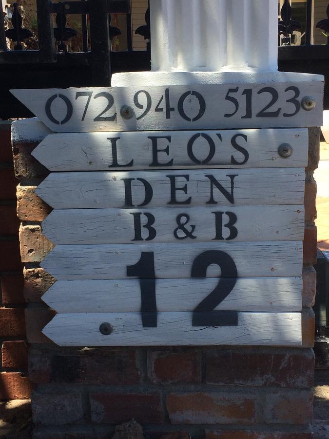 Leo'S Den Bed & Breakfast Fish Hoek Dış mekan fotoğraf